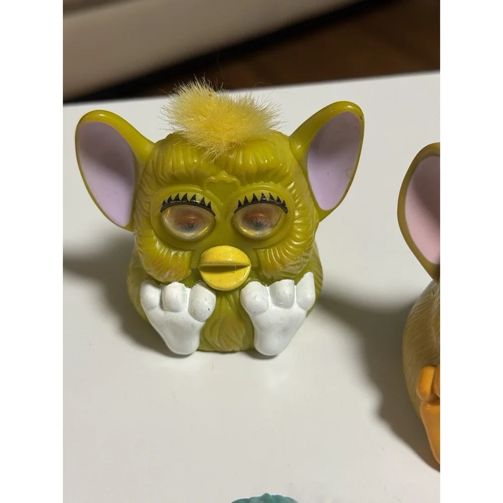 Vintage McDonalds Happy Meal Toy 1998  Furby Lot of 5 Different